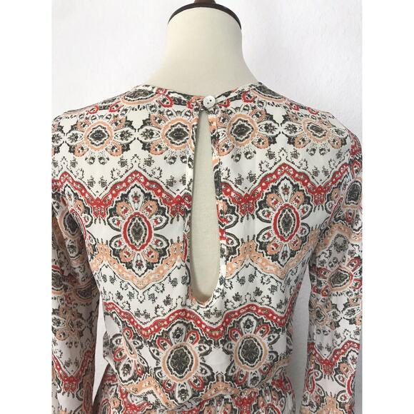 Revolve Show Me Your Mumu V Neck Multicolor Print Mini Dress - Picture 8 of 10